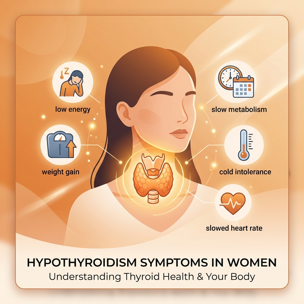 Thyroid symptoms in women